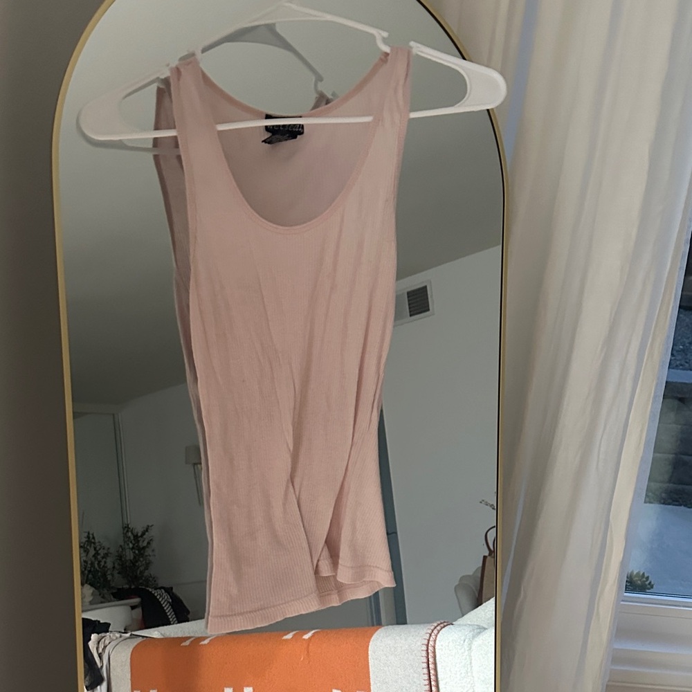Elegant Pink Tank Top